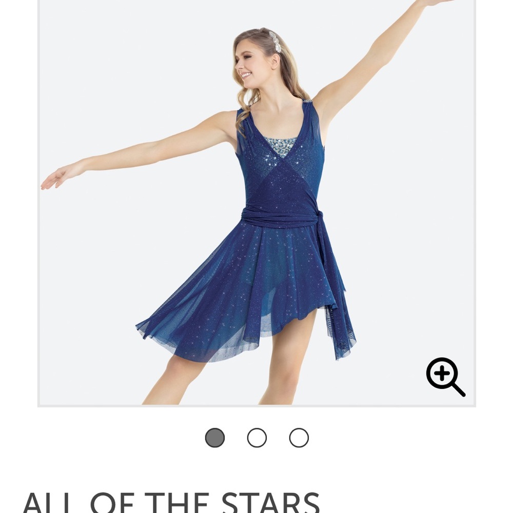 Sparkling Blue Dance Dress